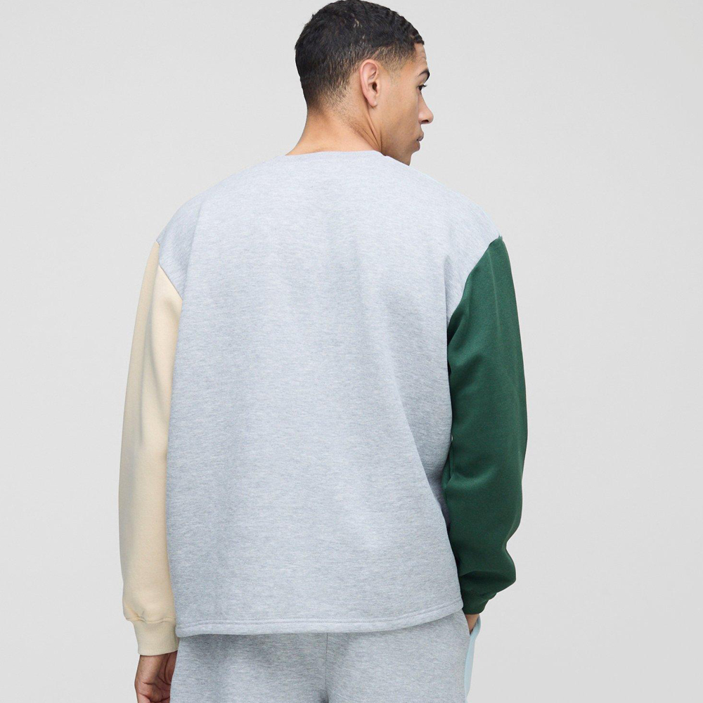 Custom Panneled Sweatshirt - Image 2