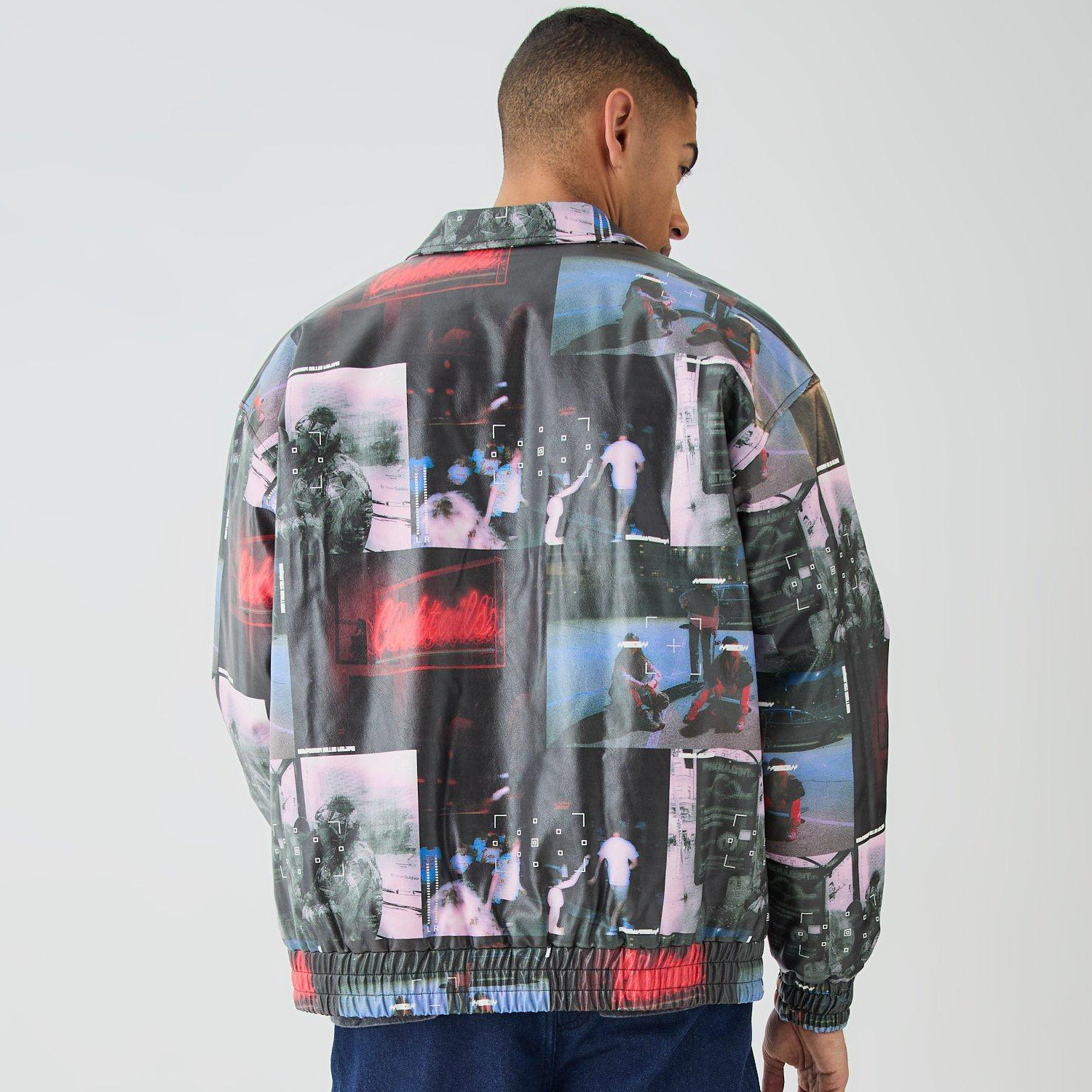 Custom Sublimated Bomber Jacket - Image 2
