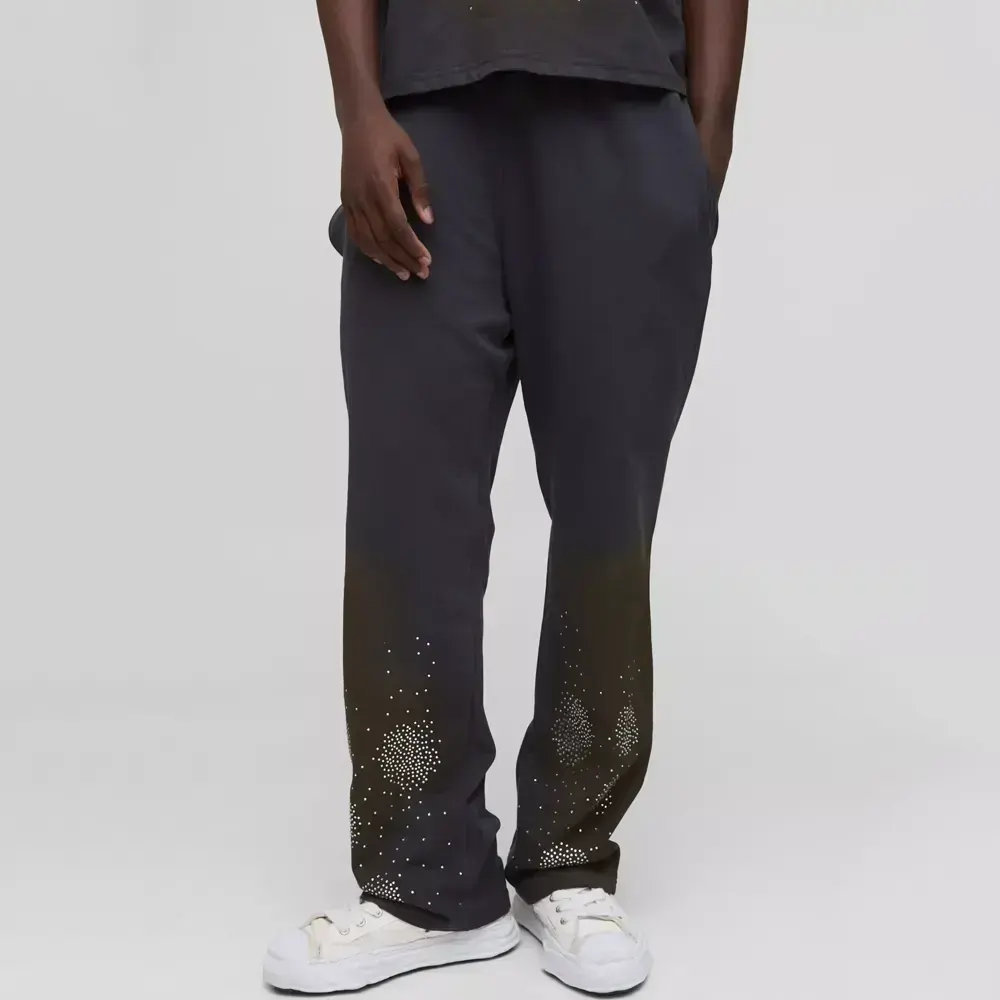 Custom Rhinestone Trouser